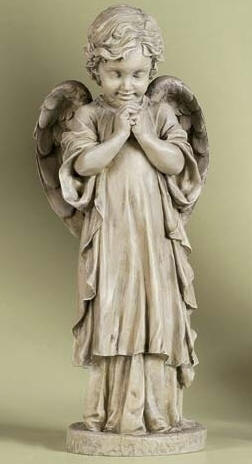 Praying angel child
